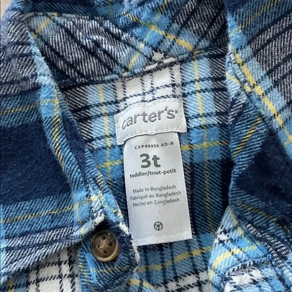 Lot of 3 flannels for your 90s cool kid(s) - Picture 6 of 8